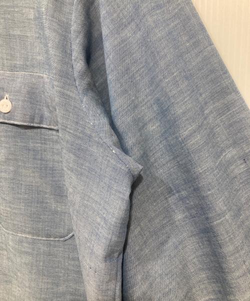 big mac（ビッグマック）BIG MAC (ビッグマック) シャンブレーワークシャツ/70s PENN-PRESTタグ ブルー サイズ:Lの古着・服飾アイテム