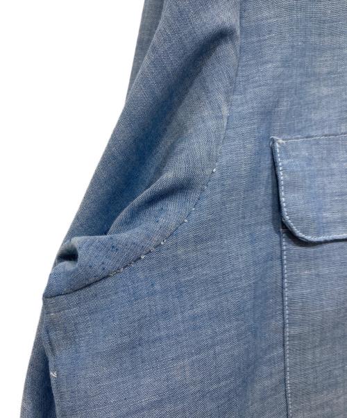 big mac（ビッグマック）BIG MAC (ビッグマック) シャンブレーワークシャツ/70s PENN-PRESTタグ ブルー サイズ:Lの古着・服飾アイテム