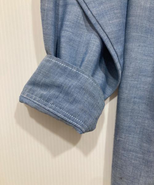 big mac（ビッグマック）BIG MAC (ビッグマック) シャンブレーワークシャツ/70s PENN-PRESTタグ ブルー サイズ:Lの古着・服飾アイテム
