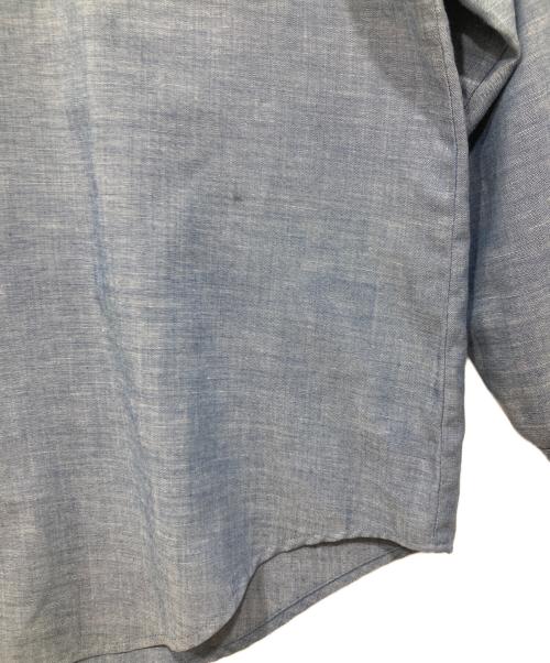big mac（ビッグマック）BIG MAC (ビッグマック) シャンブレーワークシャツ/70s PENN-PRESTタグ ブルー サイズ:Lの古着・服飾アイテム