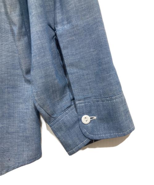 big mac（ビッグマック）BIG MAC (ビッグマック) シャンブレーワークシャツ/70s PENN-PRESTタグ ブルー サイズ:Lの古着・服飾アイテム