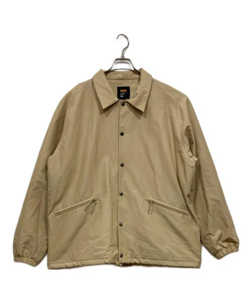 BLUCO WORK GARMENT（ブルコ ワーク ガーメント）BLUCO WORK GARMENT (ブルコ ワーク ガーメント) 60/40 CHIN STRAP COACH JACKET ベージュ サイズ:ＸＬの古着・服飾アイテム