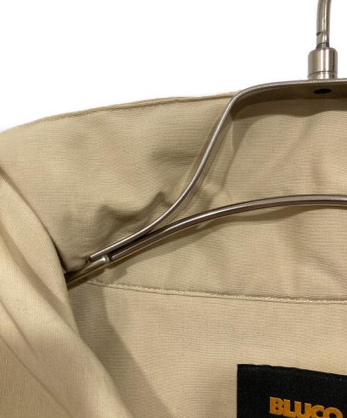 BLUCO WORK GARMENT（ブルコ ワーク ガーメント）BLUCO WORK GARMENT (ブルコ ワーク ガーメント) 60/40 CHIN STRAP COACH JACKET ベージュ サイズ:ＸＬの古着・服飾アイテム