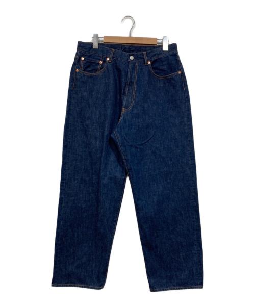 BEAMS（ビームス）BEAMS (ビームス) Wide Denim Pants インディゴ サイズ:Ｌの古着・服飾アイテム