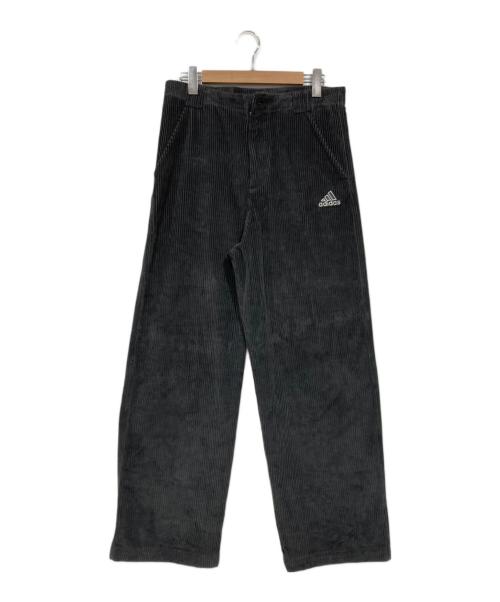adidas（アディダス）adidas (アディダス) コードパンツ/コーデュロイ グレー サイズ:Ｌの古着・服飾アイテム
