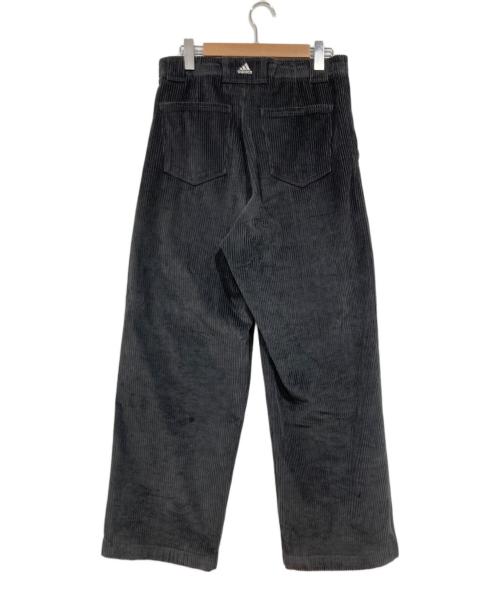 adidas（アディダス）adidas (アディダス) コードパンツ/コーデュロイ グレー サイズ:Ｌの古着・服飾アイテム