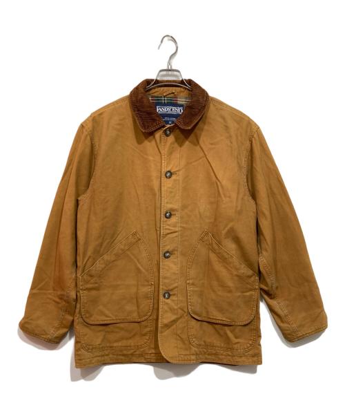 LAND'S END（ランズエンド）LAND'S END (ランズエンド) カバーオール ブラウン サイズ:M/38ｰ40の古着・服飾アイテム