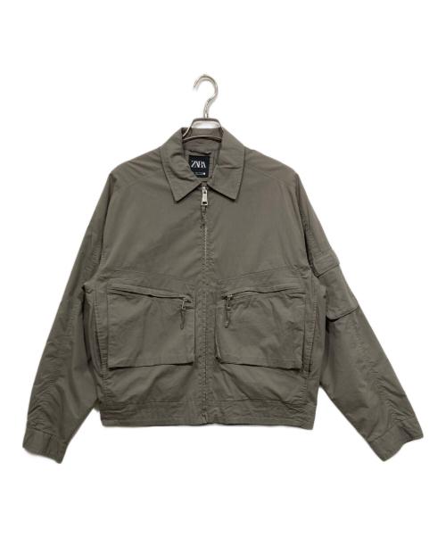 ZARA（ザラ）ZARA (ザラ) ジャケット グレー サイズ:Sの古着・服飾アイテム
