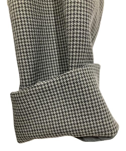 SHIPS（シップス）SHIPS (シップス) ガンクラブチェック 無地 ウーリッシュ ジャケット グレー サイズ:36の古着・服飾アイテム