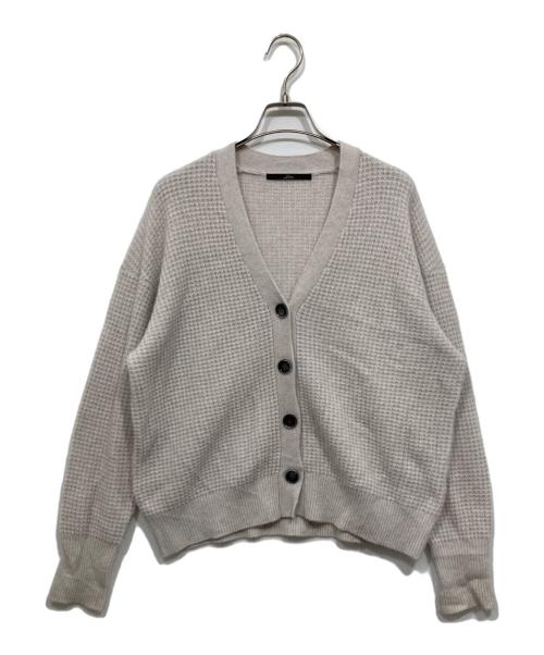 Liesse（リエス）Liesse (リエス) フォックスウールカーディガン ベージュ サイズ:表記なしの古着・服飾アイテム
