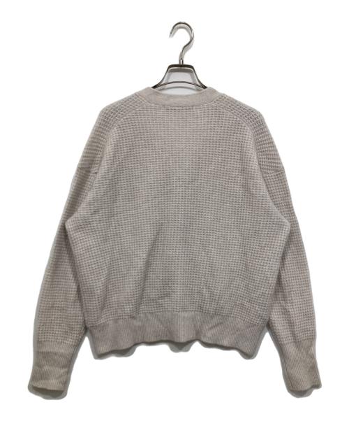 Liesse（リエス）Liesse (リエス) フォックスウールカーディガン ベージュ サイズ:表記なしの古着・服飾アイテム
