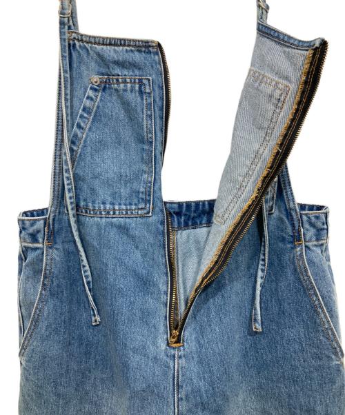 Loungedress（ラウンジドレス）Loungedress (ラウンジドレス) デニムオールインワン ブルー サイズ:Sの古着・服飾アイテム