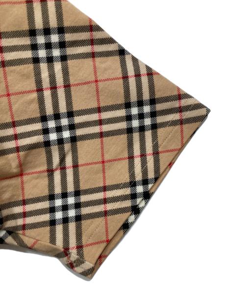 BURBERRY GOLF（バーバリーゴルフ）BURBERRY GOLF (バーバリーゴルフ) ノバチェックポロシャツ ベージュ サイズ:Ｌの古着・服飾アイテム