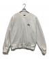 stussy（ステューシー）の古着「クルーネックスウェット / BASIC STUSSY CREW」｜ホワイト