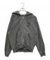 stussy（ステューシー）の古着「ジップパーカー / STOCK LINK ZIP HOODIE PIGMENT DYED」｜グレー