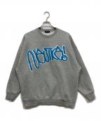 NAUTICAノーティカ）の古着「ロゴスウェット」｜グレー