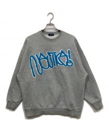 NAUTICA（ノーティカ）の古着「ロゴスウェット」｜グレー