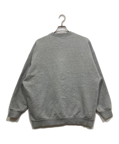 NAUTICA（ノーティカ）NAUTICA (ノーティカ) ロゴスウェット グレー サイズ:Mの古着・服飾アイテム