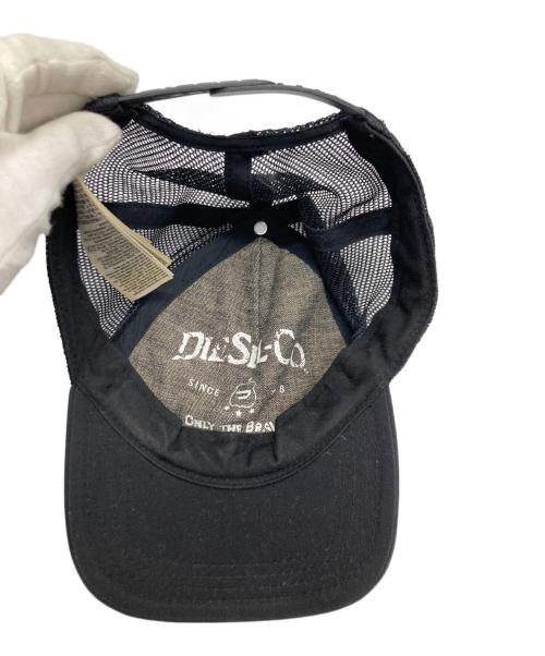 DIESEL（ディーゼル）DIESEL (ディーゼル) キャップ ブラックの古着・服飾アイテム