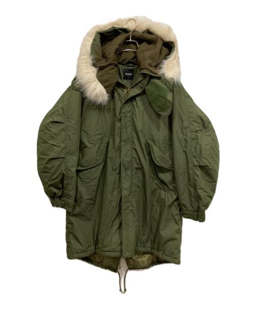 BEAMS（ビームス）BEAMS (ビームス) 中綿 M-65タイプ モッズコート グリーン サイズ:Mの古着・服飾アイテム