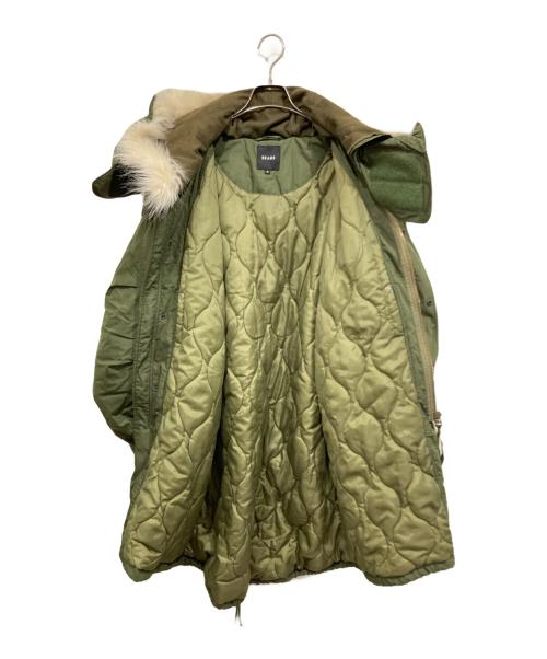 BEAMS（ビームス）BEAMS (ビームス) 中綿 M-65タイプ モッズコート グリーン サイズ:Mの古着・服飾アイテム
