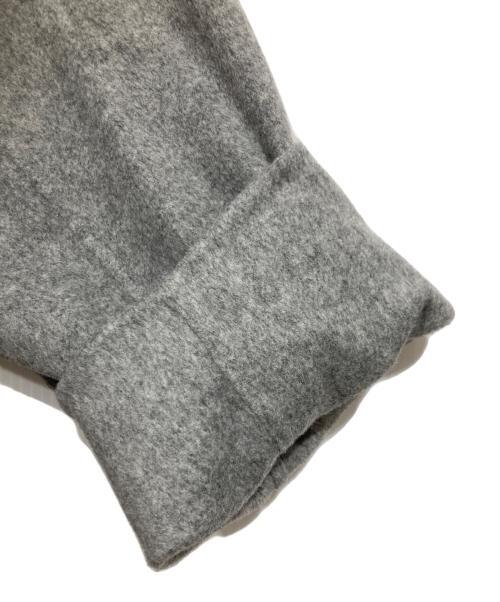 PLST（プラステ）PLST (プラステ) ウールブレンドリバーロングコート グレー サイズ:Ｌの古着・服飾アイテム