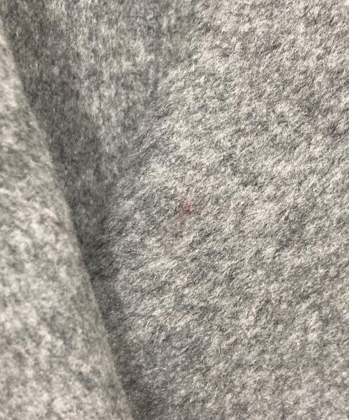 PLST（プラステ）PLST (プラステ) ウールブレンドリバーロングコート グレー サイズ:Ｌの古着・服飾アイテム