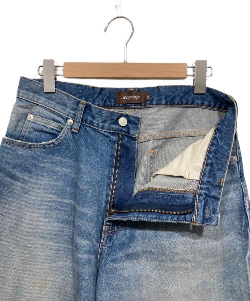 masu（エムエーエスユー）masu (エムエーエスユー) バギーパンツ / MB BAGGY JEANS USED ブルー サイズ:Ｌの古着・服飾アイテム