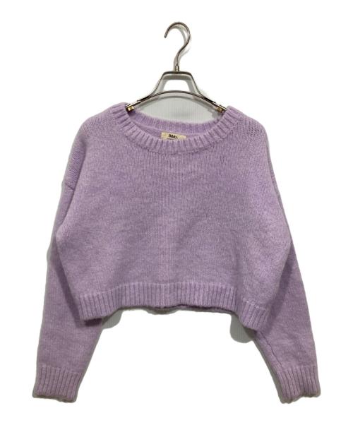 Bibiy.（ビビィ）Bibiy. (ビビィ) ニット パープル サイズ:Mの古着・服飾アイテム