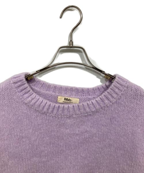 Bibiy.（ビビィ）Bibiy. (ビビィ) ニット パープル サイズ:Mの古着・服飾アイテム