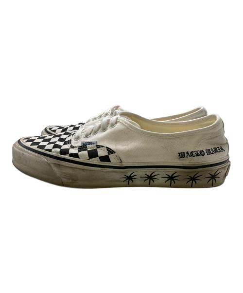 VANS（ヴァンズ）VANS (ヴァンズ) WACKO MARIA (ワコマリア) AUTHENTIC 44 ホワイト サイズ:28の古着・服飾アイテム