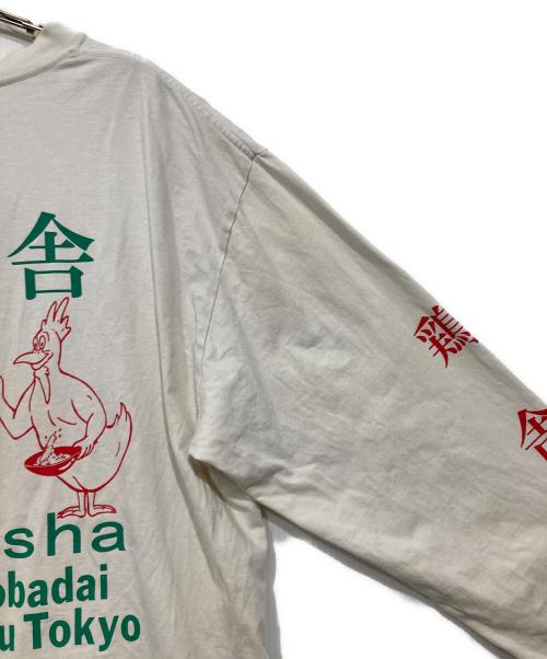 WACKO MARIA（ワコマリア）WACKO MARIA (ワコマリア) ロングスリーブカットソー/ 鶏舎 ホワイト サイズ:Ｌの古着・服飾アイテム