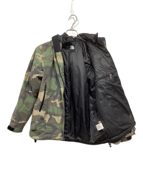 THE NORTH FACE（ザ ノース フェイス）THE NORTH FACE (ザ ノース フェイス) NOVELTY CASSIUS TRICLIMATE JACKET オリーブ サイズ:Sの古着・服飾アイテム