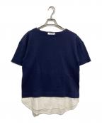 LACOSTEラコステ）の古着「半袖カットソー」｜ネイビー