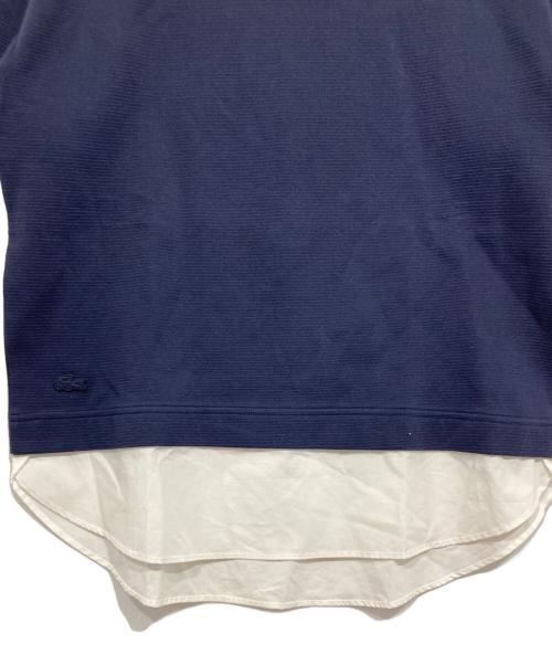 LACOSTE（ラコステ）LACOSTE (ラコステ) 半袖カットソー ネイビー サイズ:36の古着・服飾アイテム