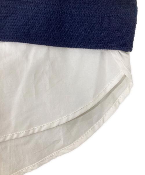LACOSTE（ラコステ）LACOSTE (ラコステ) 半袖カットソー ネイビー サイズ:36の古着・服飾アイテム