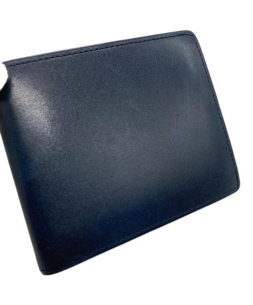 CYPRIS（キプリス）CYPRIS (キプリス) 2つ折り財布 ネイビーの古着・服飾アイテム