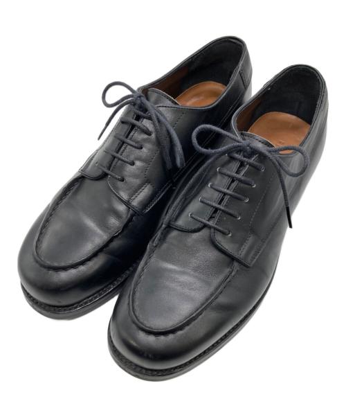 RENDO（レンド）RENDO (レンド) APRON FRONT DERBY ブラック サイズ:8の古着・服飾アイテム