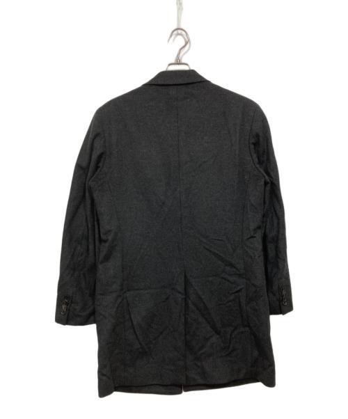VISARUNO（ビサルノ）VISARUNO (ビサルノ) カシミヤ混コート ブラック サイズ:LLの古着・服飾アイテム