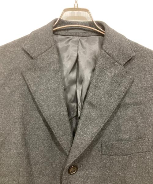 VISARUNO（ビサルノ）VISARUNO (ビサルノ) カシミヤ混コート ブラック サイズ:LLの古着・服飾アイテム