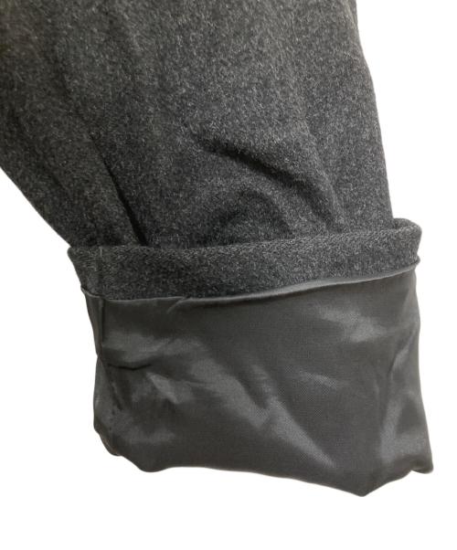 VISARUNO（ビサルノ）VISARUNO (ビサルノ) カシミヤ混コート ブラック サイズ:LLの古着・服飾アイテム