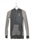 ANREALAGEアンリアレイジ）の古着「ロングジップパーカー」｜グレー