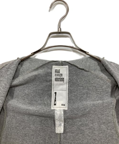 ANREALAGE（アンリアレイジ）ANREALAGE (アンリアレイジ) ロングジップパーカー グレー サイズ:１の古着・服飾アイテム