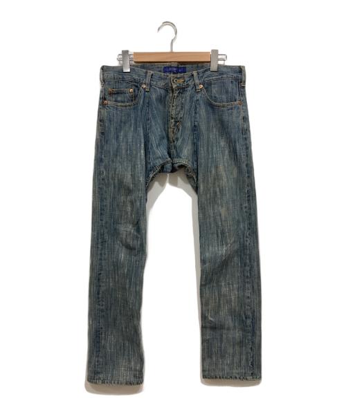 JUNYA WATANABE COMME des GARCONS（(ジュンヤワタナベ コムデギャルソン）JUNYA WATANABE COMME des GARCONS ((ジュンヤワタナベ コムデギャルソン) デニムパンツ/サルエルパンツ インディゴ サイズ:Ｓの古着・服飾アイテム
