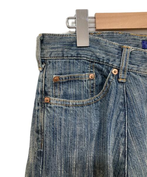 JUNYA WATANABE COMME des GARCONS（(ジュンヤワタナベ コムデギャルソン）JUNYA WATANABE COMME des GARCONS ((ジュンヤワタナベ コムデギャルソン) デニムパンツ/サルエルパンツ インディゴ サイズ:Ｓの古着・服飾アイテム