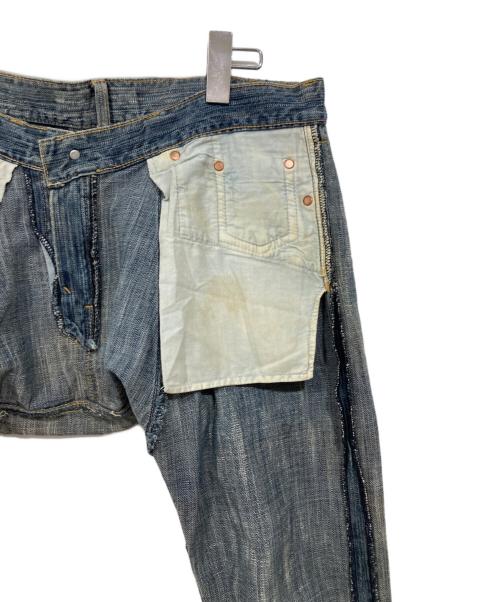 JUNYA WATANABE COMME des GARCONS（(ジュンヤワタナベ コムデギャルソン）JUNYA WATANABE COMME des GARCONS ((ジュンヤワタナベ コムデギャルソン) デニムパンツ/サルエルパンツ インディゴ サイズ:Ｓの古着・服飾アイテム