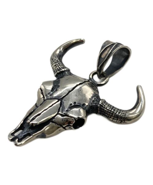 THE FLAT HEAD（ザ・フラットヘッド）THE FLAT HEAD (ザ・フラットヘッド) バッファロースカル シルバーの古着・服飾アイテム