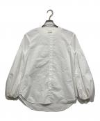 St.ceciliaセントセシリア）の古着「長袖ブラウス」｜ホワイト