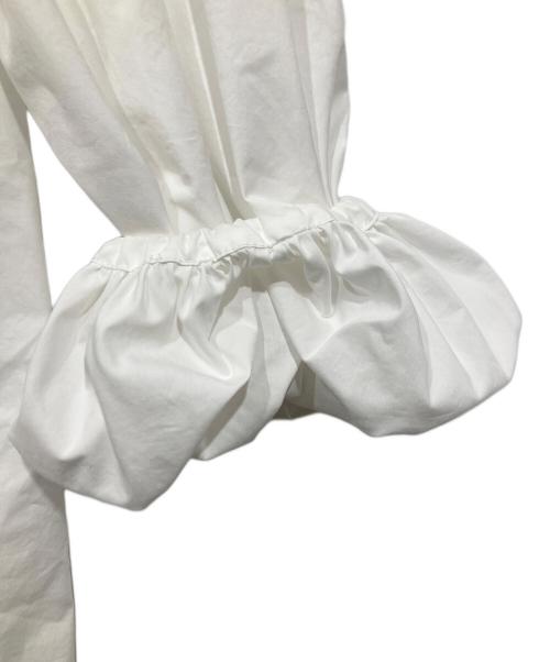 St.cecilia（セントセシリア）St.cecilia (セントセシリア) 長袖ブラウス ホワイト サイズ:サイズ表記なしの古着・服飾アイテム