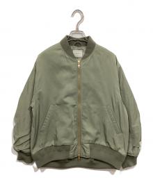 green label relaxing（グリーンレーベルリラクシング）の古着「MA-1ジャケット」｜オリーブ